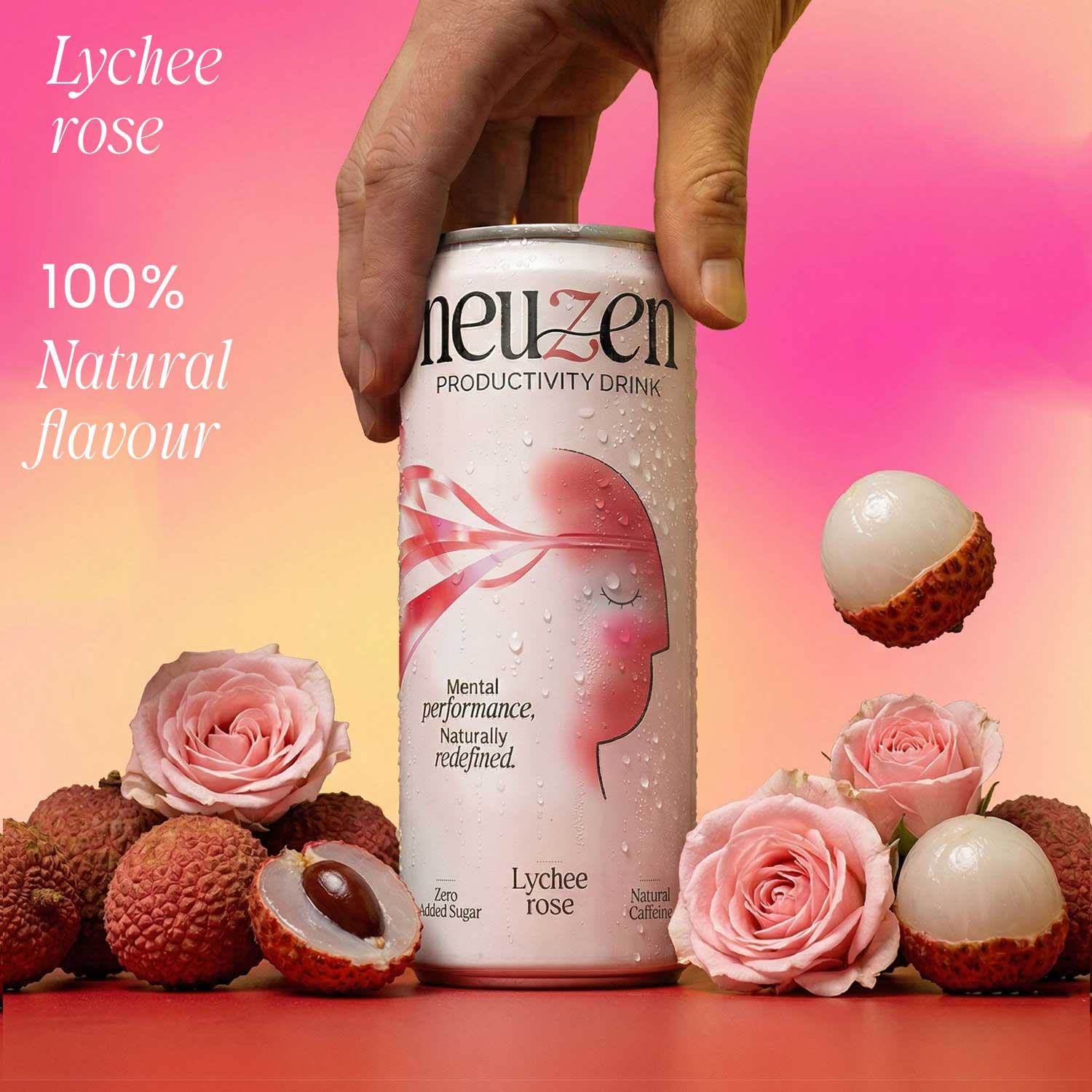 Lychee Rose Productivity Drink