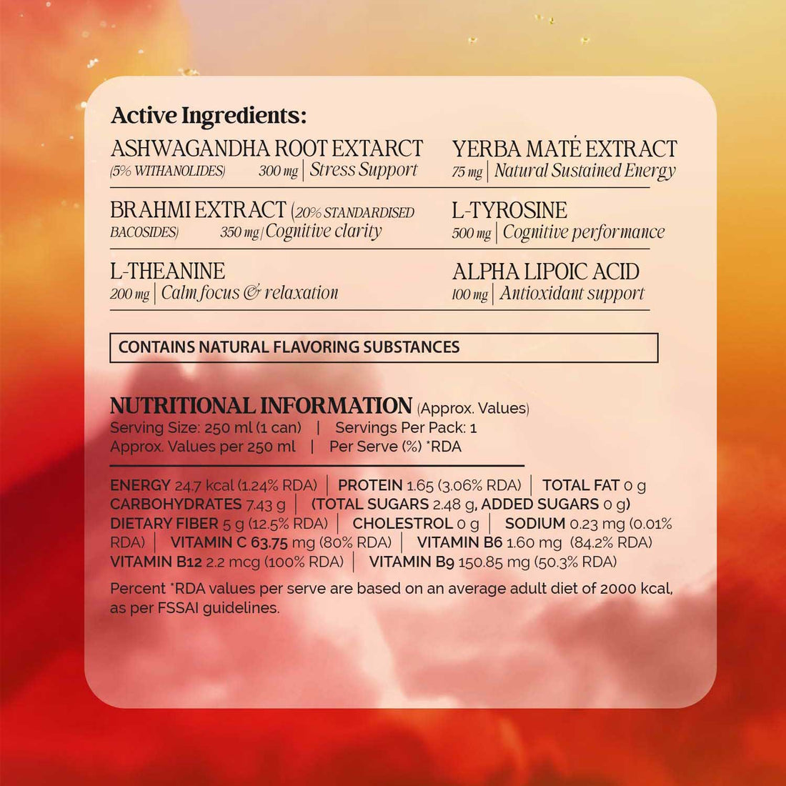 Pomegranate Ginger Productivity Drink